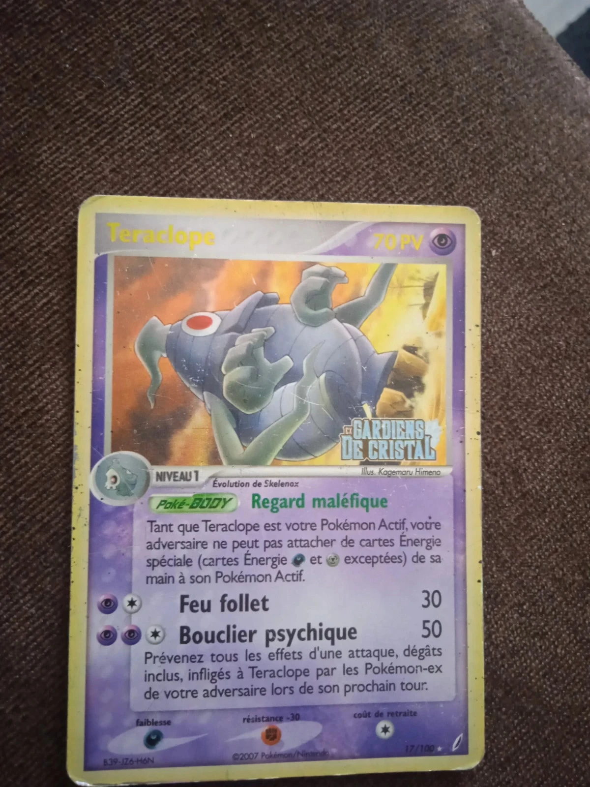 Carta Pokémon terclope 17/100 – photo 3
